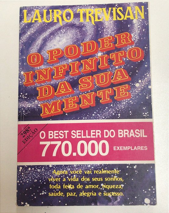 Livro o Poder Infinito da sua Mente Autor Trevisan, Lauro (1980) [usado]