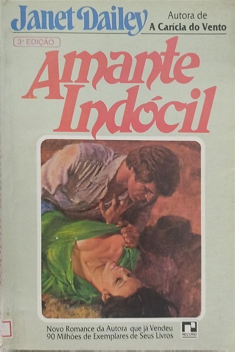 Livro Amante Indócil Autor Dailey, Janet [usado]