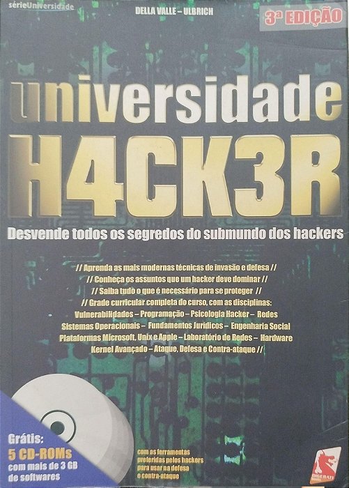 Livro Universidade Hacker Autor Ulbrich, Henrique Cesar [usado]