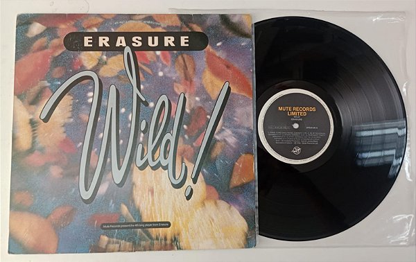 Disco de Vinil Erasure - Wild ! (lp 1989) Interprete Erasure (1989) [usado]