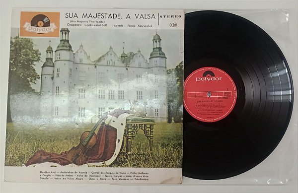 Disco de Vinil sua Majestade, a Valsa / Orquestra Coontinental-ball Interprete Orquestra Coontinental-ball [usado]
