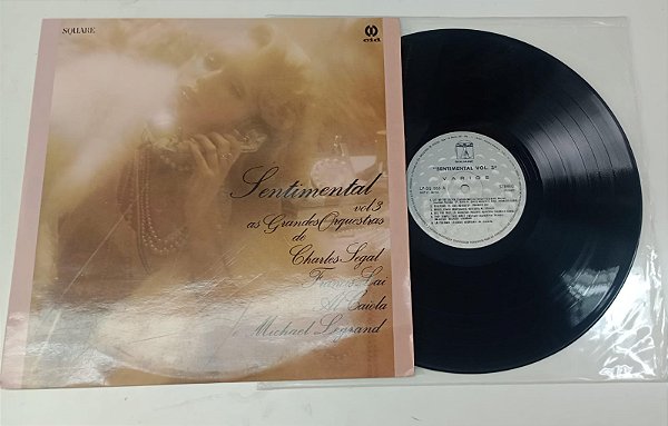 Disco de Vinil Sentimental Vol. 3 - as Grandes Orquestras (1980) Interprete Várias Orquestras (1980) [usado]