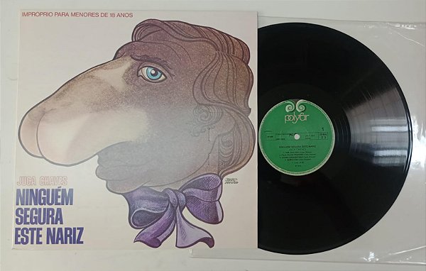 Disco de Vinil Juca Chaves - Ninguém Segura Este Nariz (lp 1986) Interprete Juca Chaves (1986) [usado]