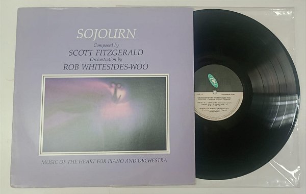 Disco de Vinil Sojourn - Music Of The Heart For Piano And Orchestra Interprete Scott Fitzgerald e Rob Whitesides-woo [usado]