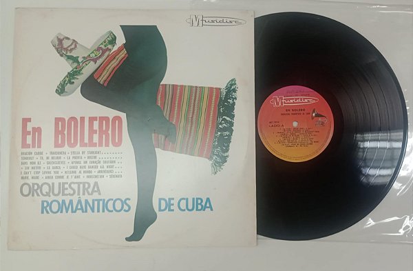 Disco de Vinil En Bolero - Orquestra Românticos de Cuba Interprete Orquestra Românticos de Cuba [usado]