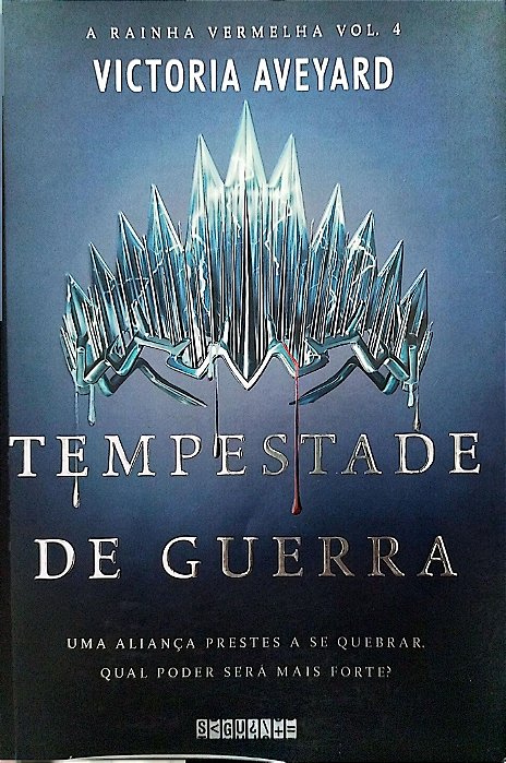 Livro Tempestade de Guerra - a Rainha Vermelha 4 Autor Aveyard, Victoria (2021) [usado]