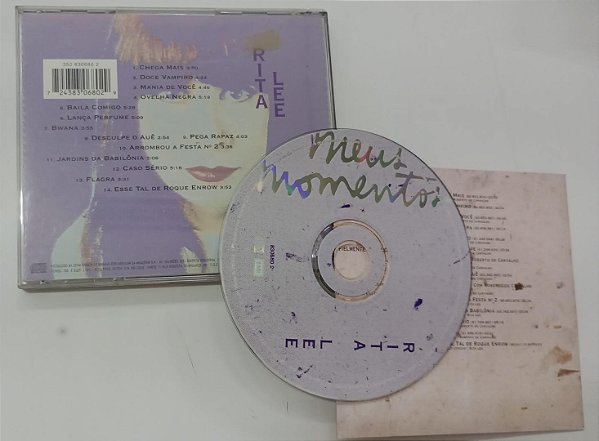Cd Meus Momentos - Rita Lee Interprete Rita Lee (1994) [usado]