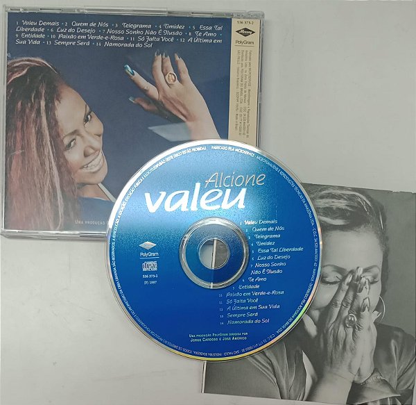 Cd Valeu - Alcione Interprete Alcione (1997) [usado]
