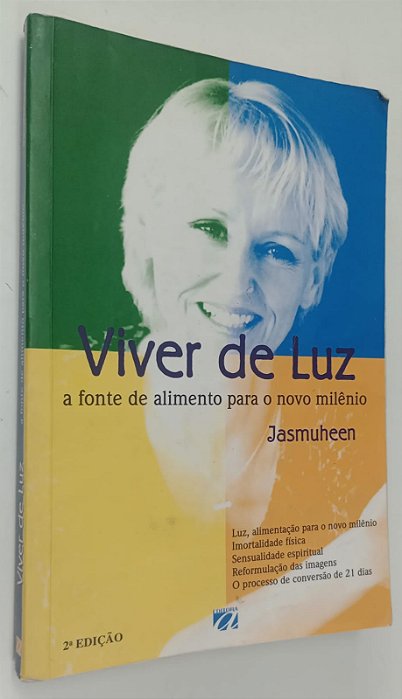 Livro Viver de Luz Autor Jasmuheen (2000) [usado]