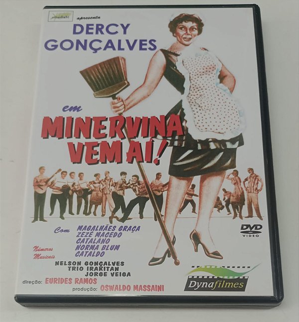 Dvd Minervina vem Aí ! Editora Eurides Ramos [usado]