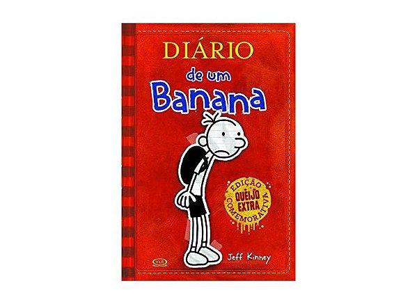Livro Diário de um Banana - Edição Comemorativa Queijo Extra Autor Kinney, Jeff (2018) [seminovo]