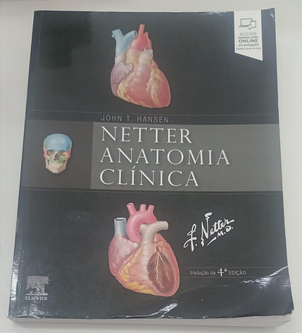 Livro Netter Anatomia Clínica Autor Hansen, John T. (2019) [usado]