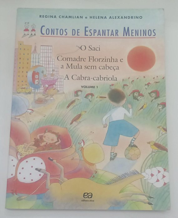 Livro Contos de Espantar Meninos Autor Chamlian, Regina (2013) [usado]