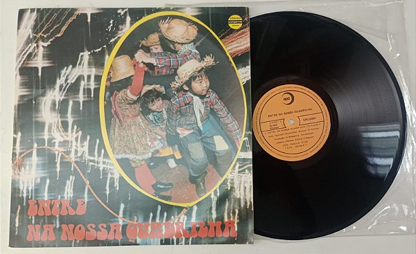 Disco de Vinil entre na Nossa Quadrilha (lp 1976) Interprete Zé Cupido (1976) [usado]