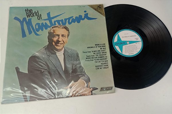 Disco de Vinil The World Of Mantovani (lp 1970) Interprete Mantovani e Orquestra (1970) [usado]