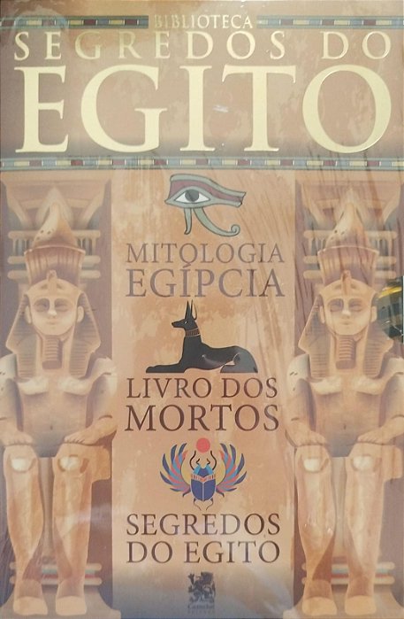 Livro Box Biblioteca Segredos do Egito - 3 Volumes Autor Vários [novo]