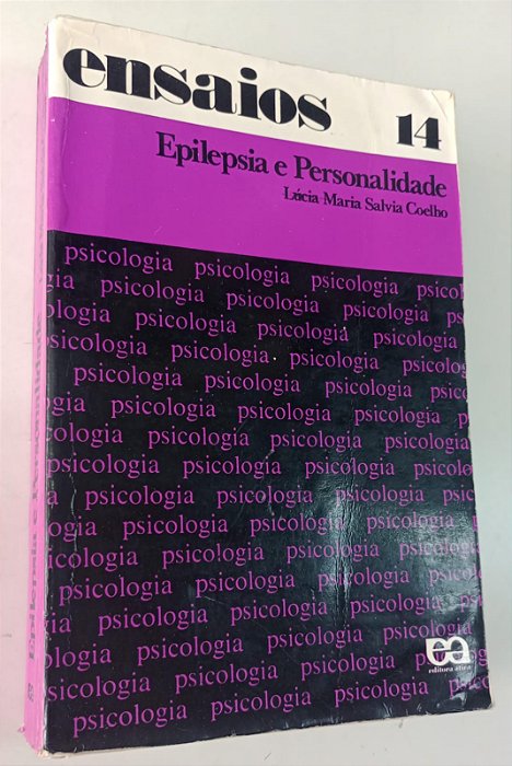 Livro Epilepsia e Personalidade - Ensaios 14 Autor Coelho, Lúcia Maria Salvia (1975) [usado]