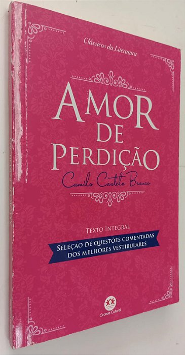 Livro Amor de Perdição Autor Branco, Camilo Castelo (2018) [usado]