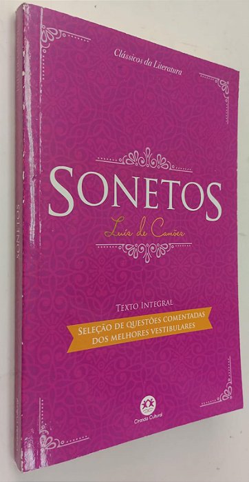 Livro Sonetos Autor Camões, Luís de (2018) [usado]