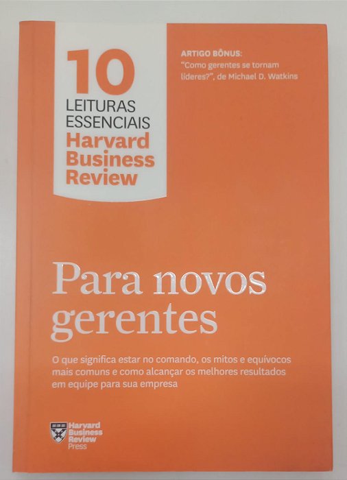 Livro para Novos Gerentes Autor Vários (2019) [seminovo]