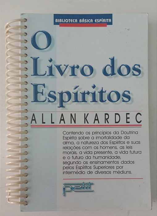 Livro o Livro dos Espíritos Autor Kardec, Allan (2001) [usado]