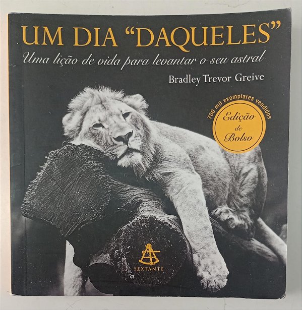 Livro um Dia Daqueles Autor Greive, Bradley Trevor (2004) [usado]