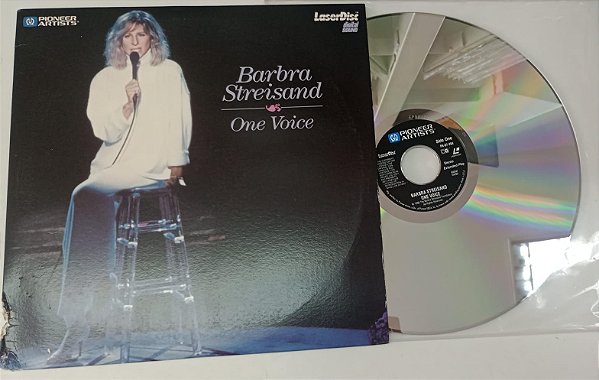 Disco de Vinil (laser Disc) Barbara Streisand - One Voice (1986) Interprete Barbara Streisand (1986) [usado]