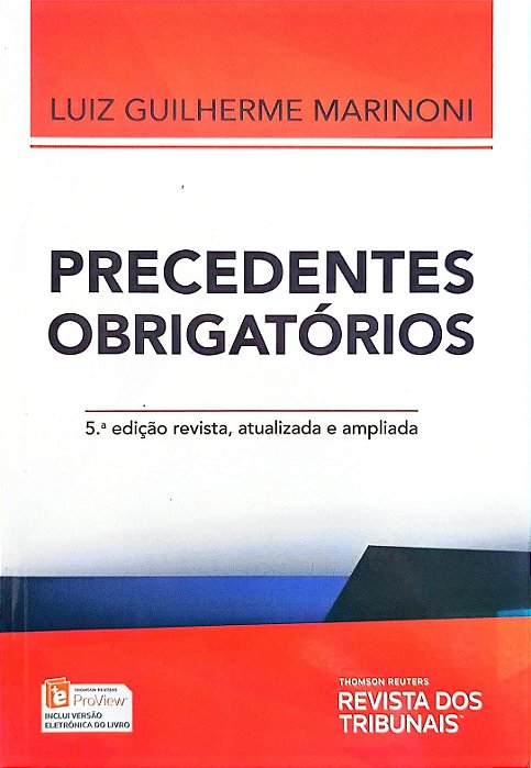 Livro Precedentes Obrigatórios Autor Marinoni, Luiz Guilherme (2016) [seminovo]