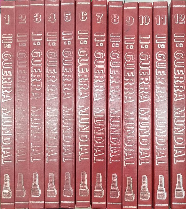 Livro Coleção a Segunda Guerra Mundial - 12 Volumes Autor Vário (1966) [usado]
