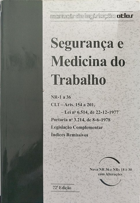 Livro Segurança e Medicina do Trabalho Autor Reis, Roberto Salvador (2013) [usado]