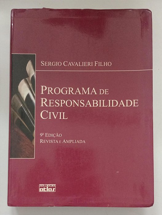 Livro Programa de Responsabilidade Civil Autor Filho, Sergio Cavalieri (2010) [usado]