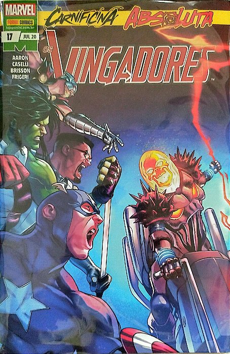Gibi os Vingadores #17 Autor (2020) [seminovo]