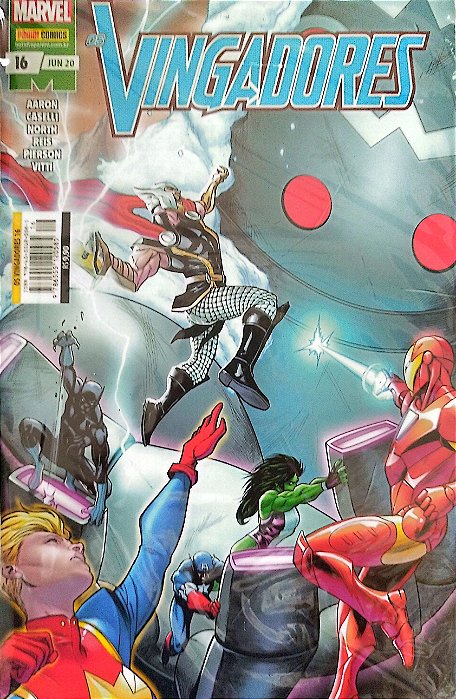 Gibi os Vingadores #16 Autor (2020) [seminovo]