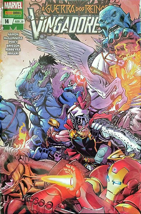Gibi os Vingadores #14 Autor (2020) [seminovo]