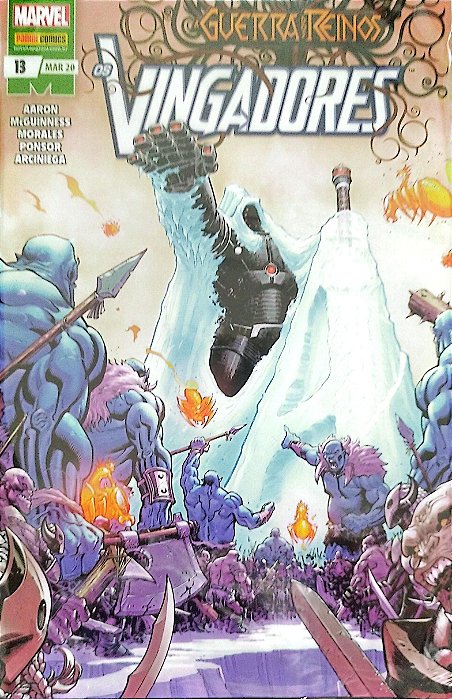 Gibi os Vingadores #13 Autor (2020) [seminovo]