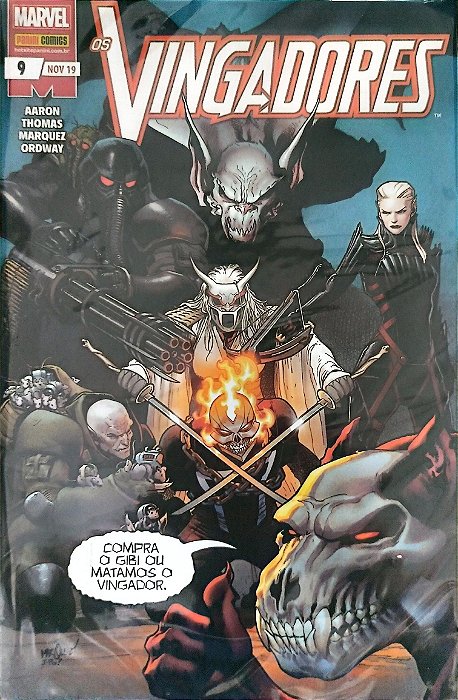Gibi os Vingadores #9 Autor (2019) [seminovo]