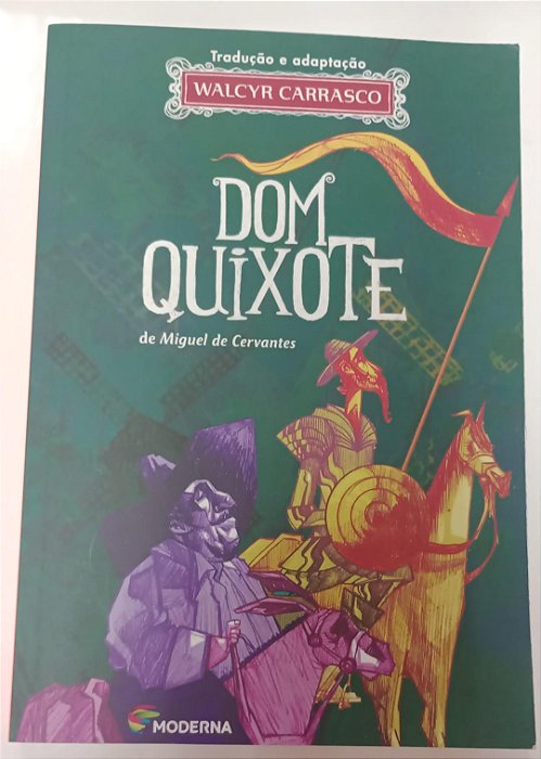 Livro Dom Quixote (adaptação de Walcyr Carrasco) Autor Cervantes, Miguel de (2019) [seminovo]