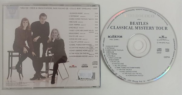 Cd Trio Rococo Plays Beatles - Classical Mystery Tour Interprete Trio Rococo (1995) [usado]