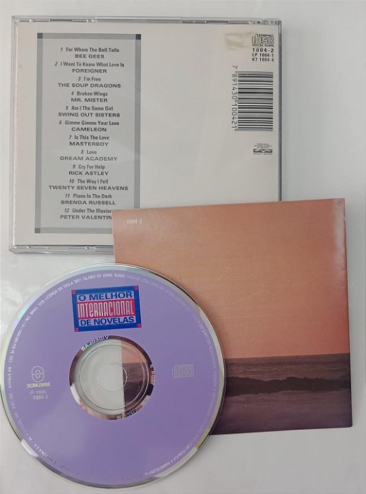 Cd o Melhor Internacional de Novelas [coletânea] Interprete Vários (1995) [usado]