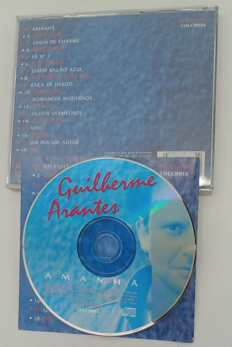 Cd Amanhã - Guilherme Arantes Interprete Guilherme Arantes [usado]