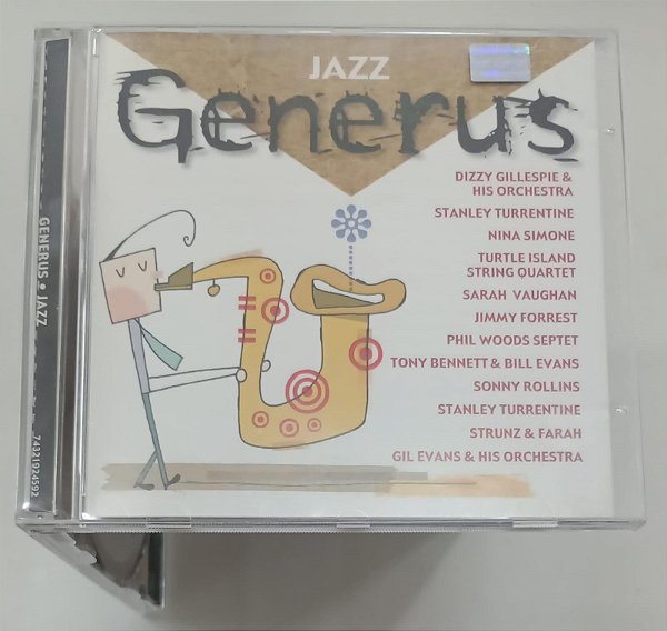 Cd Jazz Generus Interprete Vários (2002) [usado]
