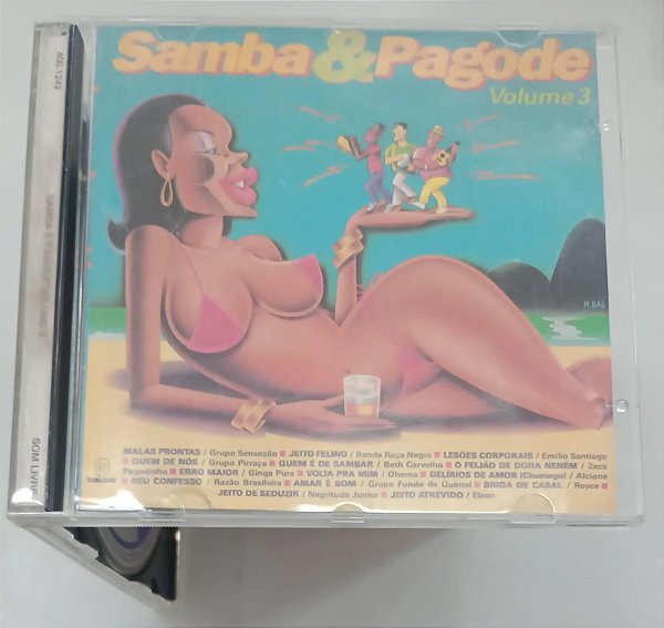 Cd Samba & Pagode - Volume 3 Interprete Vários (1993) [usado]