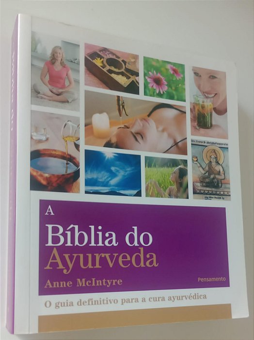Livro a Bíblia do Ayurveda Autor Mcintyre (2015) [seminovo]