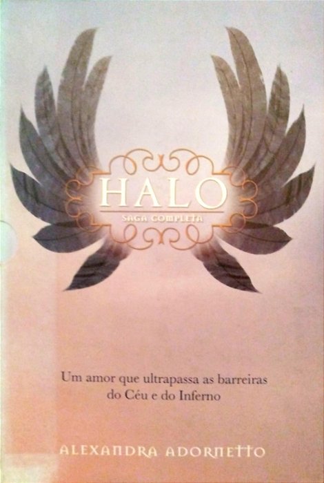 Livro Box Halo: a Saga Completa - 3 Volumes Autor Adornetto, Alexandra (2013) [seminovo]
