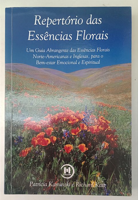 Livro Repertório das Essências Florais Autor Kaminski, Patricia (2018) [seminovo]