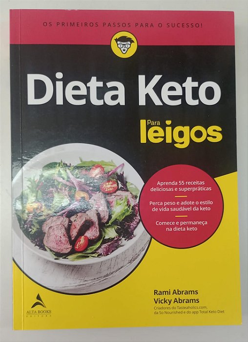 Livro Dieta Keto para Leigos Autor Abrams, Rami (2021) [seminovo]