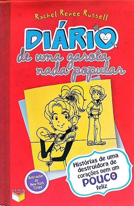 Livro Histórias de Uma Destruidora de Corações Nem um Pouco Feliz - Diário de Uma Garota Nada Popular Autor Russell, Rachel Renée (2014) [seminovo]