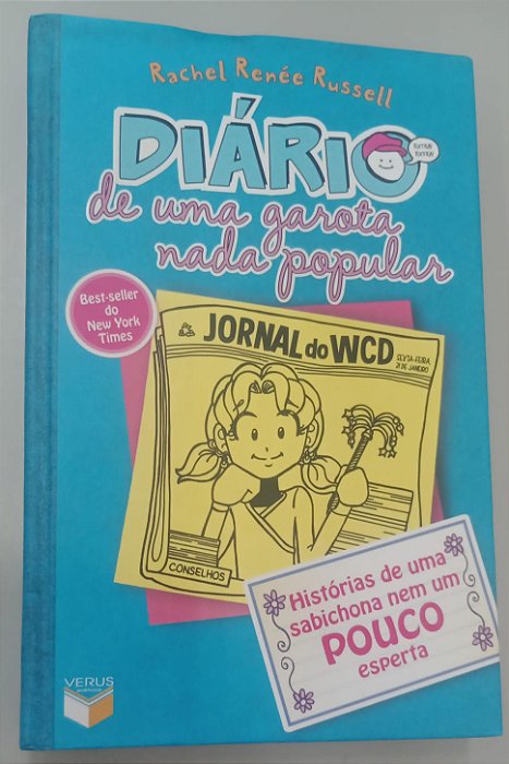 Livro Histórias de Uma Sabichona Nem um Pouco Esperta - Diário de Uma Garota Nada Popular 5 Autor Russell, Rachel Renée (2013) [seminovo]