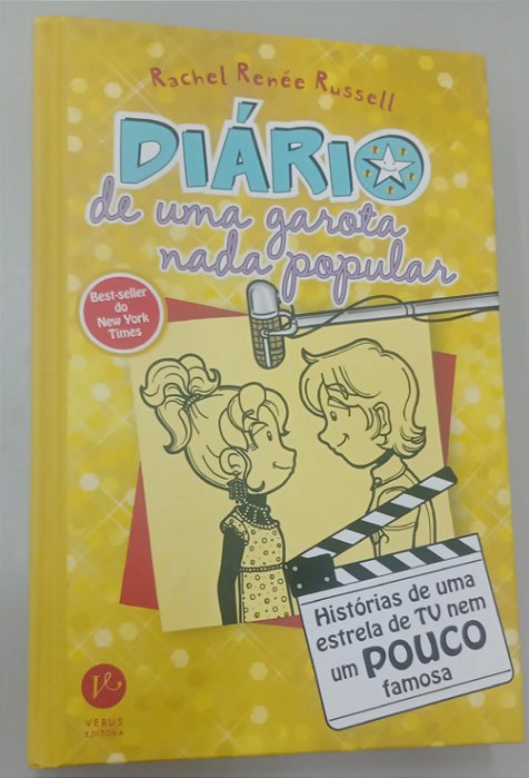 Livro Histórias de Uma Estrela de Tv Nem um Pouco Famosa - Diário de Uma Garota Nada Popular 7 Autor Russell, Rachel Renée (2015) [seminovo]