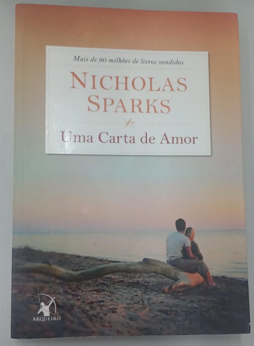 Livro Uma Carta de Amor Autor Sparks, Nicholas (2014) [usado]